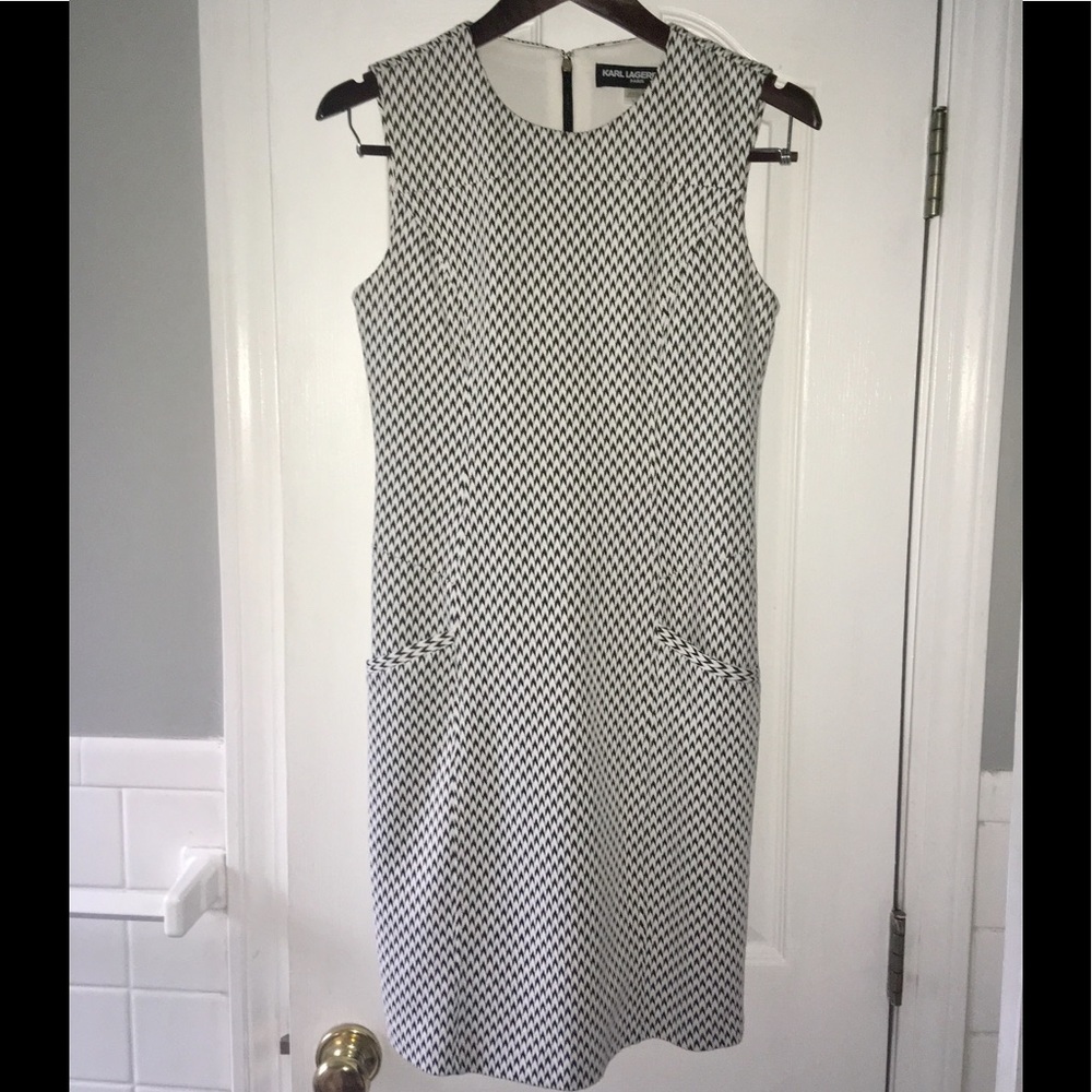 🌺🌺Karl Lagerfield Classic sleeveless dress NWOT
